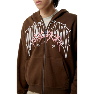 2025 nuevo estilo de los hombres de peso pesado Sudadera con capucha Color sólido 100% algodón Casual Digital impreso invierno OEM servicio frontal - Product Image 4