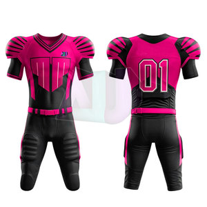 Uniforme de Fútbol Americano Estilo Premium para Equipos Adultos, Fabricado con Tela Resistente para Uso Intenso en Partidos, Conjuntos de Manga Corta - Product Image 1