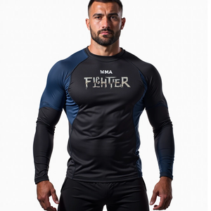 Vente de gros Rash Guards sublimés Équipement de MMA pour les sports de combat, l'entraînement et la performance athlétique Vêtements Get - Product Image 1