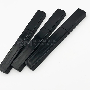 Pince à cils en acier inoxydable noir durable RMI avec emballage de Tube outils d'extension de cils en acier inoxydable de marque privée - Product Image 6