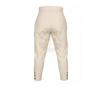 Pantalón de Estilo Napoleónico Refinado, Diseño Histórico con Costuras Impecables, Corte Cómodo, Pantalón de la Era Napoleónica - Product Image 2