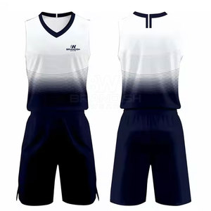 Uniforme de volleyball imprimé de logo personnalisé de haute qualité uniforme de volleyball 100% polyester matériel vêtements de sports de plein air - Product Image 1