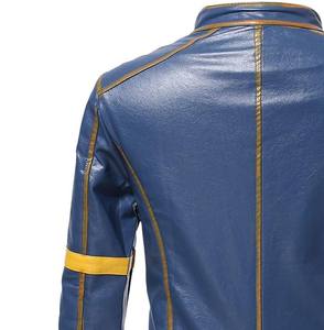 Record,s de alta calidad para hombre, el mejor diseño de chaquetas de cuero/servicio OEM, ropa de invierno para exteriores, chaqueta de cuero de motorista Vintage para hombre - Product Image 6