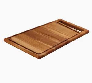 H.M.A-Tabla compacta de madera de olivo para servir, mini bandeja rústica para cortar, rebanar y entretener a los invitados - Product Image 4