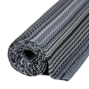 Netline Home Reversible Braided Outdoor Rug Dark Grey 1020 Modern <b>Patio</b> <b>Mat</b> Washable Polypropylene - Product Image 4