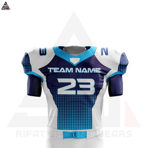 Men's Professional American Football Uniform Set - Durable <b>Padded</b> Jersey And <b>Pants</b> With Breathable Mesh Fabric - Product Image 1