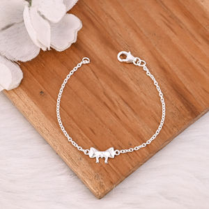 925 Sterling <b>Silver</b> Designer <b>Bracelet</b> for Women Girls Handmade Customized <b>Bracelet</b> <b>Charm</b> Jewelry Link Chain <b>Bracelet</b> - Product Image 3