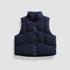 Chaleco Acolchado Sin Mangas para Hombre, Informal, Abrigado para Invierno, con Cuello Grueso, Relleno de Poliéster, Multibolsillos, Logotipo Personalizado, Transpirable - Product Image 5