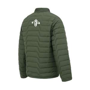 เสื้อแจ็กเก็ตแฟชั่น2025ออกแบบโลโก้ได้ตามต้องการสำหรับฤดูหนาวแจ็กเก็ตตัว100% มีซิประบายอากาศทำจากโพลีเอสเตอร์ - Product Image 2