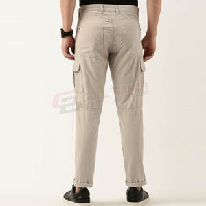 Pantalon tactique pour hommes avec poches cargo et pantalon cargo décontracté confortable pour hommes avec jambe droite - Product Image 3