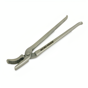 Calidad superior 14 \ "Vanadio Acero inoxidable Cocodrilo Clinching Tong Equine Shoe Care Farrier Hoof Nail Veterinary Instrument - Product Image 1