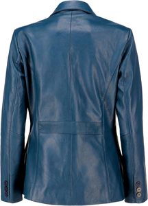 SAMAVIA veste en cuir femmes à la mode en peau d'agneau véritable Style Vintage veste en cuir pour femmes véritable veste en cuir de vache pour les femmes - Product Image 3