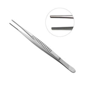 Meilleur fournisseur de pinces à tissus Adson en acier inoxydable, pointe dentelée, réutilisables, ensemble d'instruments de chirurgie générale - Product Image 2