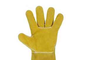 Gants de soudage résistants au feu de qualité supérieure Gants de travail en cuir industriel de protection thermique pour les soudeurs - Product Image 6