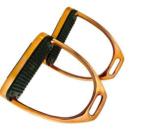 Nueva llegada Mini niños caballo estribos ligero agarre de seguridad ecuestre OEM fabricante de fábrica - Product Image 3