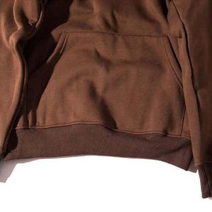 Sweatshirts d'hiver courts surdimensionnés en coton décontractés pour hommes avec poche brodée en 3D sweats à capuche à quantité minimale de commande bas pour Streetwear - Product Image 4