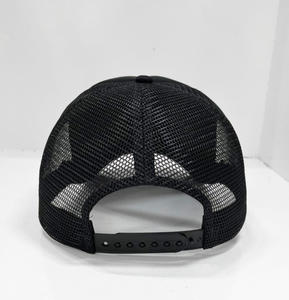 Casquettes de camionneur personnalisées avec logo brodé ODM/OEM, décoration en corde, haute qualité, 5 panneaux, casquettes de sport personnalisées noires, vente chaude - Product Image 3