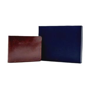 Portefeuille bifold en cuir véritable pour homme fait à la main, marron, design vintage fin, avec plusieurs emplacements pour cartes et fabrication fine, durabilité - Product Image 3