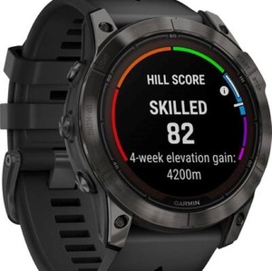 Montre connectée GPS Fenix 7X Pro Sapphire 51 mm en polymère renforcé de fibres, gris carbone DLC titane - Product Image 2