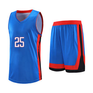 Ensemble de maillots de basket XS pour hommes personnalisables expédition rapide uniforme imprimé prêt à l'emploi OEM pour les détaillants d'été prix de gros - Product Image 6