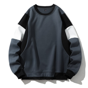 Sudadera de cuello redondo de gran tamaño de algodón/poliéster para mujer, logotipo bordado, cómoda, elegante, holgada, de manga larga, para invierno - Product Image 5