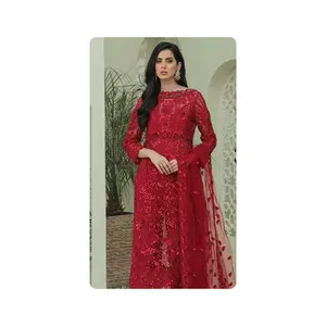 High Quality Fancy Design Salwar Kameez Lawn Dresses Women Shalwar Kameez Pakistani India Dress