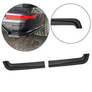 Accesorios de coche ABS plástico fibra de carbono parachoques trasero labio divisores laterales para VW <span class=keywords><strong>T6</strong></span> <span class=keywords><strong>Multivan</strong></span> 2015 2016 <span class=keywords><strong>2017</strong></span> 2018 2019 2020 + - Product Image 1