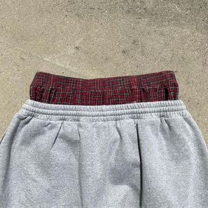 Recién llegado, los mejores pantalones de chándal para hombre, pantalones sueltos, pantalones acampanados en blanco, pantalones elásticos de cintura doble de algodón 100% French Terry - Product Image 4