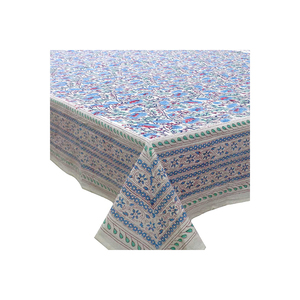 Nappe en coton de qualité supérieure, fabriquée en usine, imprimée à la main, artisanat intemporel, nappes en pur coton à vendre - Product Image 5