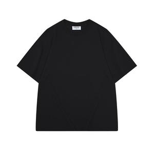 Haute qualité 280gsm 100% coton pour hommes goutte épaule blanc poids lourd surdimensionné impression T-shirt pour hommes DDP expédition - Product Image 3