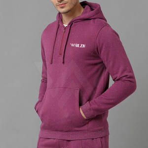 OEM Mens <b>Thick</b> <b>Fleece</b> Lined Cotton Men's Hoodies Oversized High Quality Blank Hoodies Unisex - Product Image 2