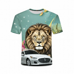 Vente en gros sérigraphié 100% polyester T-shirts de sport tricotés formels pour hommes T-shirts OEM personnalisés marque Logo imprimé - Product Image 6