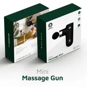 Green Lion Mini Massage Gun Pro 800mAh 40W Massage Gun Body Massager Vibration Massage Gun Percussion Customized Logo Color