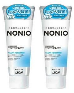 Dentifrice à base de menthe transparent de marque japonaise LION NONIO, popeline de haute qualité à bas prix 130g Protection de l'hygiène quotidienne - Product Image 1
