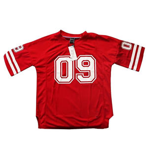 เสื้อเจอร์ซี่ตาข่ายสำหรับฝึกอเมริกันฟุตบอลของแฟนๆระบายอากาศได้ดีปรับแต่งได้ - Product Image 3