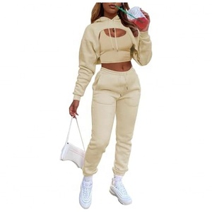 Conjunto Deportivo de Tres Piezas para Mujer, Leggings Sin Costuras, Sujetador Deportivo y Top Corto de Manga Larga - Product Image 4