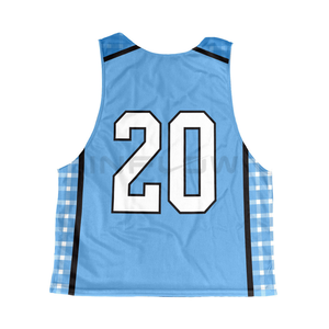 Sublimación caja personalizada lacrosse Jersey uniformes Pinnies uniforme de fútbol americano equipo ropa deportiva Lacrosse Jersey - Product Image 5