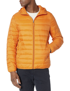 Men's Casual Puffer <b>Jackets</b> for Winter High Street Style with Breathable Hooded Collar - Product Image 4