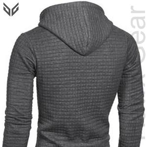 Pull à capuche pour hommes de haute qualité coupe ajustée Logo personnalisé couleur unie fabriqué en tissu polaire du Pakistan technique lavée col à capuche - Product Image 5