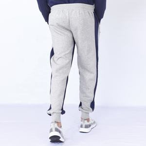 กางเกงวอร์มลำลองสำหรับผู้ชายไซส์พิเศษพร้อมกระเป๋ากีฬากางเกงวิ่งออกกำลังกายผ้าลูกฟูกเอวยางยืดรุ่นพื้นฐาน - Product Image 6