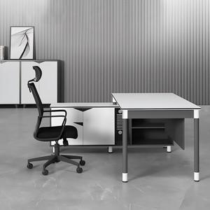 Bureau de direction moderne modulaire en bois, bureau de direction haut de gamme personnalisé, adapté aux agences gouvernementales, aux hôpitaux, aux écoles et - Product Image 4