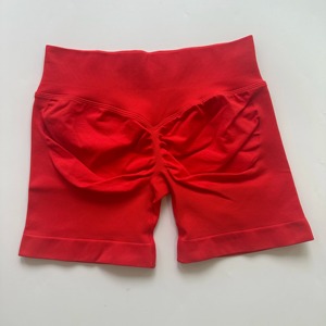 Short de yoga personnalisé Short de sport sans coutures Scrunch Bum Workout Short de course à pied très extensible - Product Image 4