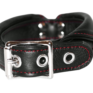 Collar de Cuero para Camisa, Ajustable, Acolchado, Restricción para el Cuello, Cuero Premium Hecho a Mano, Accesorio de Moda para Adultos - Product Image 2