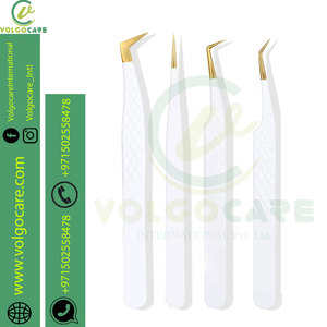 Meilleur Prix Pince à épiler les sourcils DIY de qualité médicale Pince à épiler à pointe en acier inoxydable de couleurs assorties Surface à pointe dentée - Product Image 2