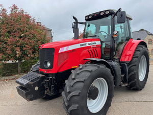 รถแทรกเตอร์ฟาร์ม 140 แรงม้า Massey Ferguson 6480 ขับเคลื่อน 4 ล้อ พร้อมห้องโดยสาร รถแทรกเตอร์มือสองสำหรับขาย - Product Image 3