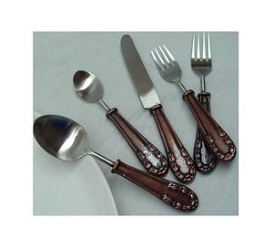 Flatware Cutlery <b>Set</b> Table Ware Cutlery Spoon Dinnerware Silver Stainless Steel Creative Gift Silver Customized - Product Image 3