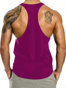 Singulet de gymnastique en polyester et élasthanne haute élasticité, tissu personnalisé pour hommes, 87% polyester 13% - Product Image 3