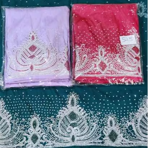 Robes élégantes pour femmes de style africain fabriquées en Inde avec du tissu Somali George parfait pour l'exportation et la mode mondiale - Product Image 1