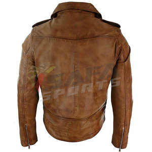 Veste de moto pour hommes Veste de moto à manches longues de haute qualité personnalisée - Product Image 2