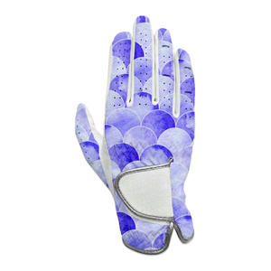 Guantes de golf de cuero Premium de tacto suave antideslizante agarre profesional hombres mujeres logotipo personalizado proveedor OEM a granel - Product Image 3